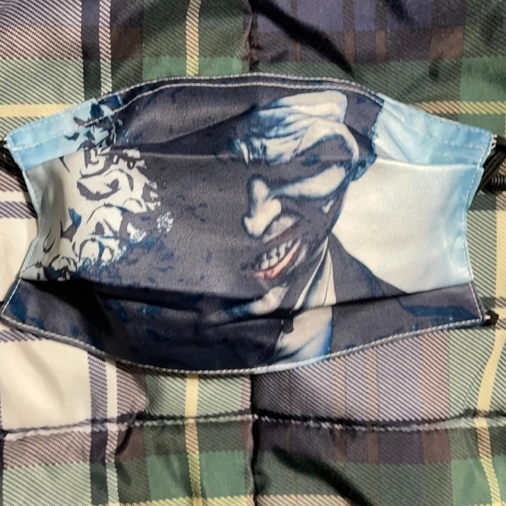 6/$20 New Super hero anime face mask